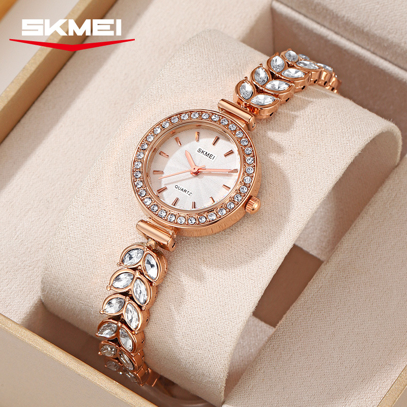 Women'S Fashion Quartz Watch - นาฬิกาควอตซ์ Lady Diamond รุ่น 2547 สำหรับผู้หญิง