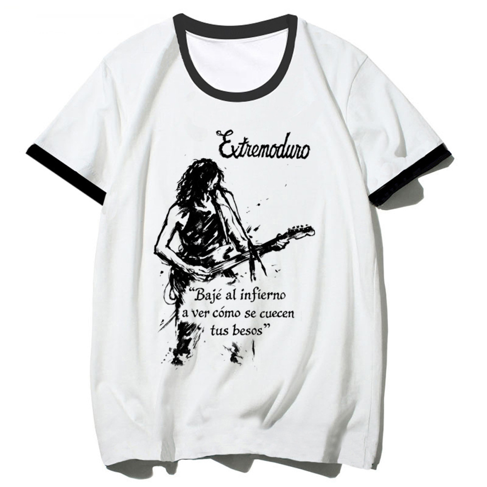 Women'S Fashion From The 80S - เสื้อยืด Extremoduro ลายกราฟิกสีสันสดใส สไตล์คลาสสิกยุค 80 ลายมหาวิทยาลัย