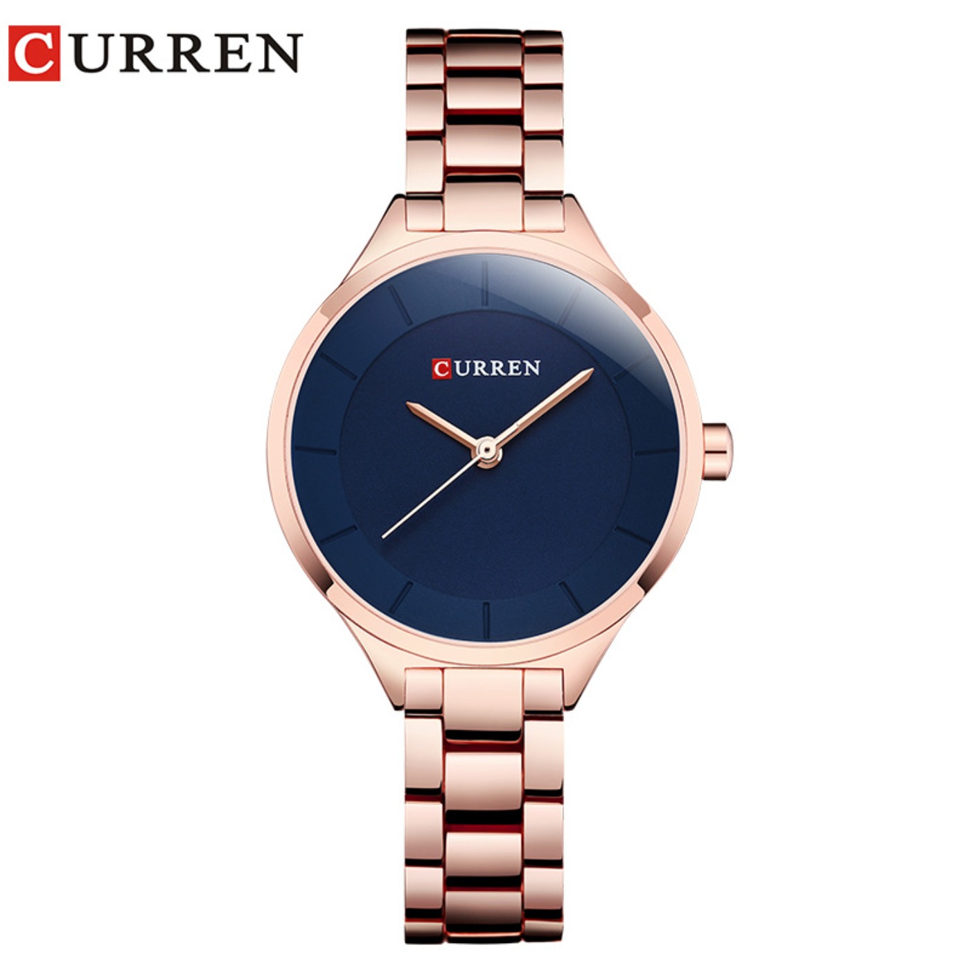 Women'S Fashion Quartz Watch - CURREN ใหม่เรียบง่ายผู้หญิงสร้อยข้อมือนาฬิกาข้อมือแฟชั่นหรูหราสำหรับสาวๆเจนีวาควอตซ์นาฬิกาหญิงหรูหรานาฬิกาข้อมือ 2017