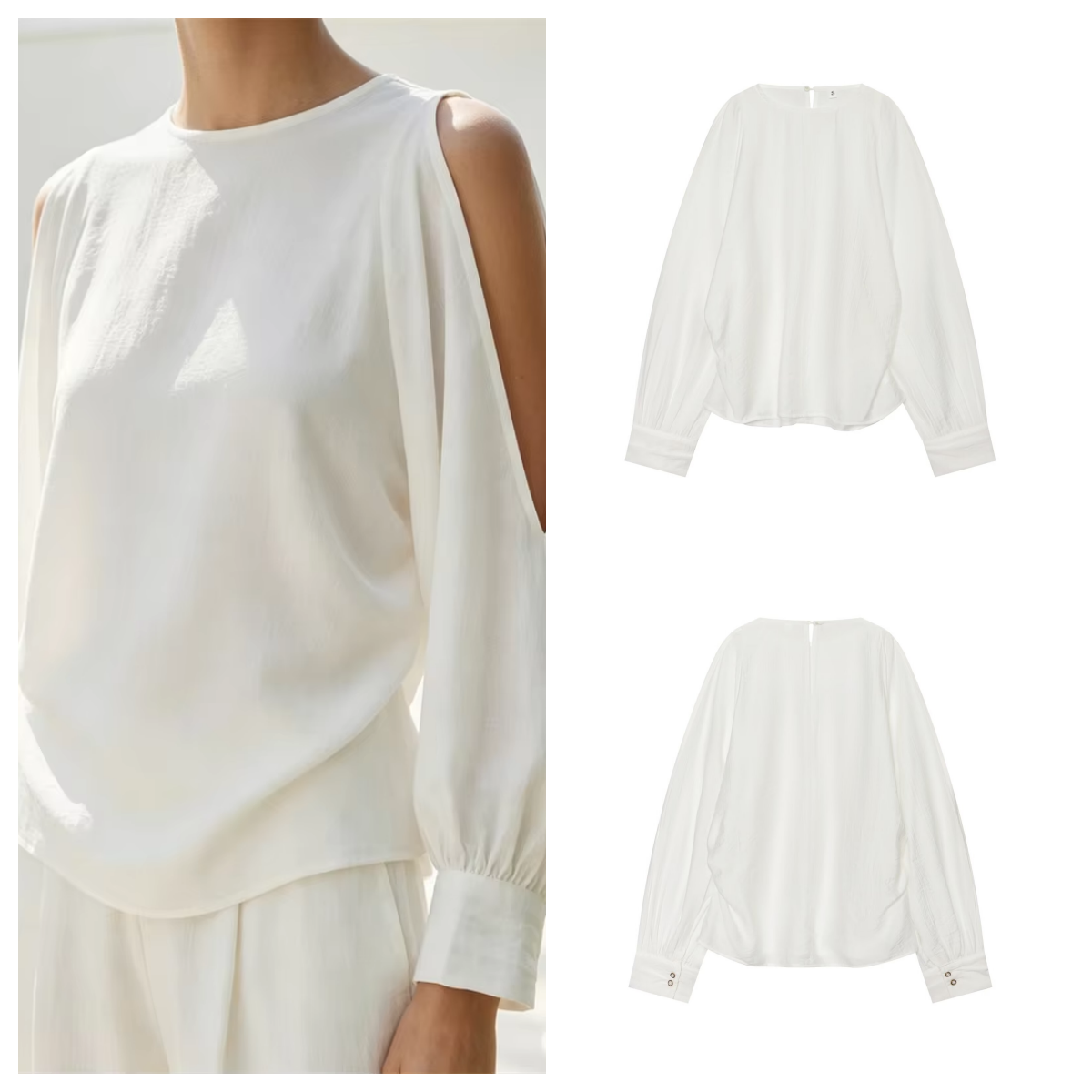 Women'S Fashion Trends Spring 2026 - เสื้อผู้หญิง Guobioziy รุ่นใหม่ประจำฤดูร้อนปี 2026 คอทรงกลม แขนผ่าข้าง