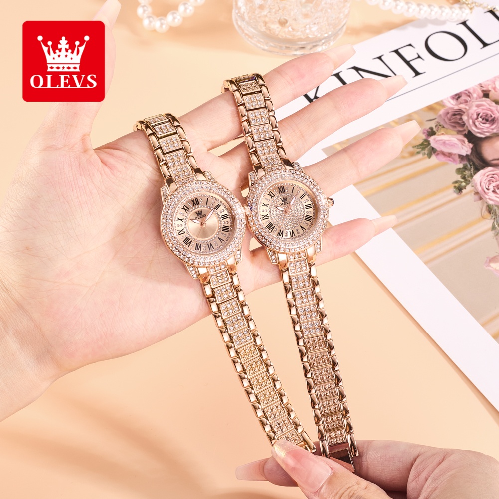 OLEVS นาฬิกาแฟชั่นสุดหรูสำหรับ - Women'S Fashion Quartz Watch บทวิจารณ์และราคา