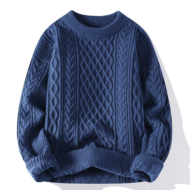 ฤดูใบไม้ร่วงฤดูหนาวเสื้อกันหนา - Ribbed Knit Sweater บทวิจารณ์และราคา