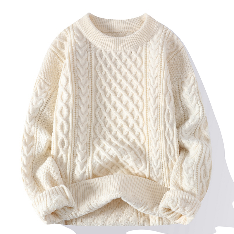 ฤดูใบไม้ร่วงฤดูหนาวเสื้อกันหนา - Ribbed Knit Sweater บทวิจารณ์และราคา