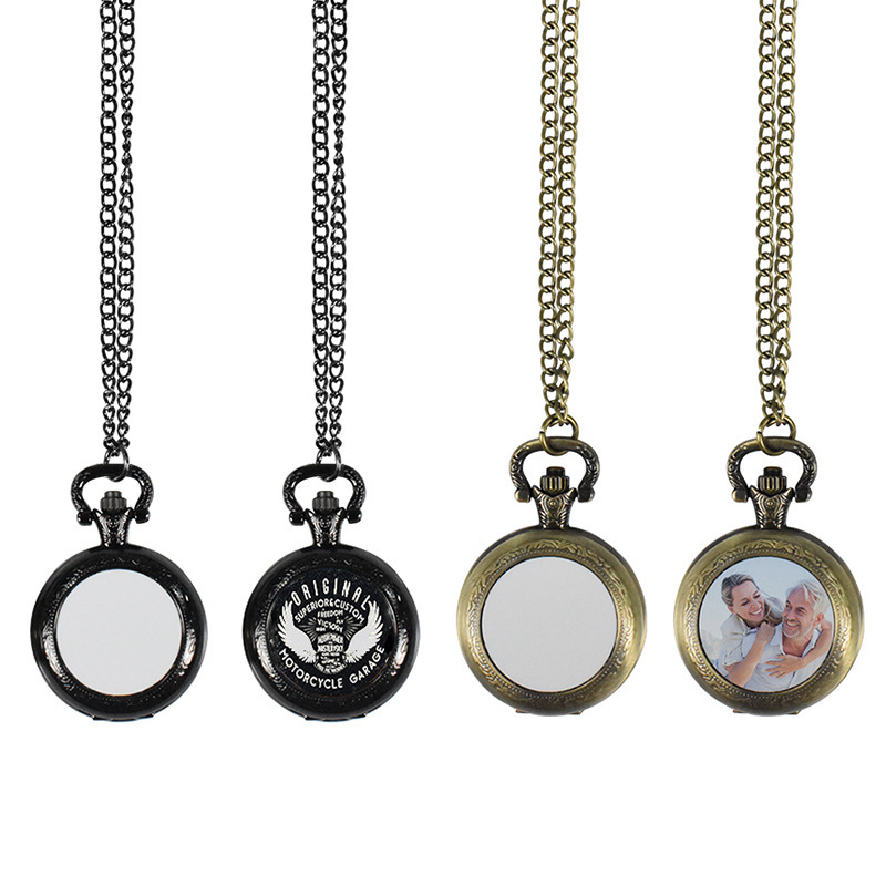 สร้อยคอจี้นาฬิกาพกโลหะวินเทจแบ - Women Fashion Jewellery บทวิจารณ์และราคา