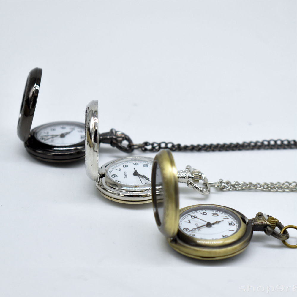 สร้อยคอจี้นาฬิกาพกโลหะวินเทจแบ - Women Fashion Jewellery บทวิจารณ์และราคา