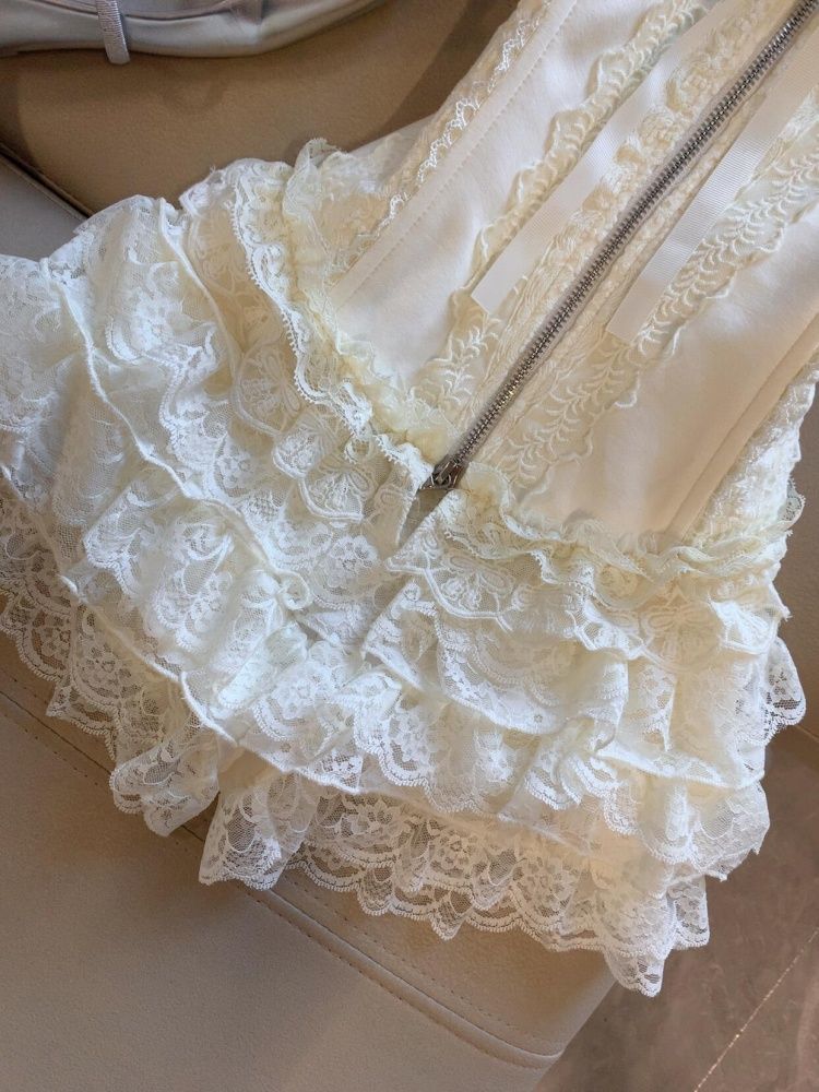 ชุดเซ็ตกระโปรงมินิทรงเค้กเอวสู - V Neck Cami Top บทวิจารณ์และราคา
