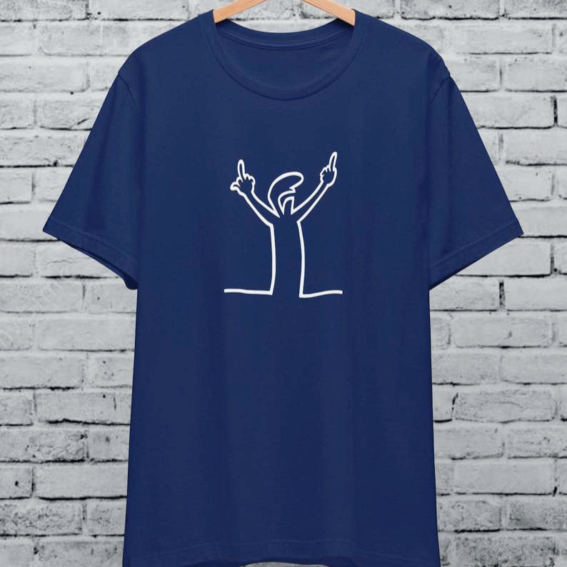 Angry La Linea Unisex เสื้อยืด - Women'S Fashion From The 80S บทวิจารณ์และราคา