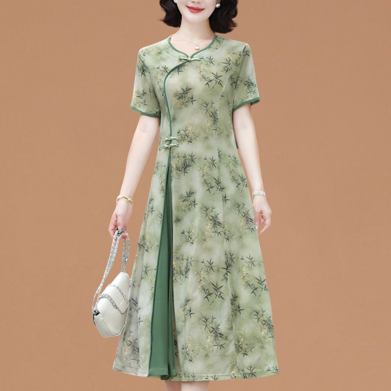 ชุดเดรสแขนสั้นสุดหรูสำหรับผู้ห - Women Fashion Over 60 บทวิจารณ์และราคา