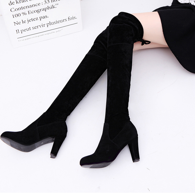 รองเท้าบูทสตรีผ้ายืดกว่าเข่ารอ - Women'S Fashion Socks บทวิจารณ์และราคา