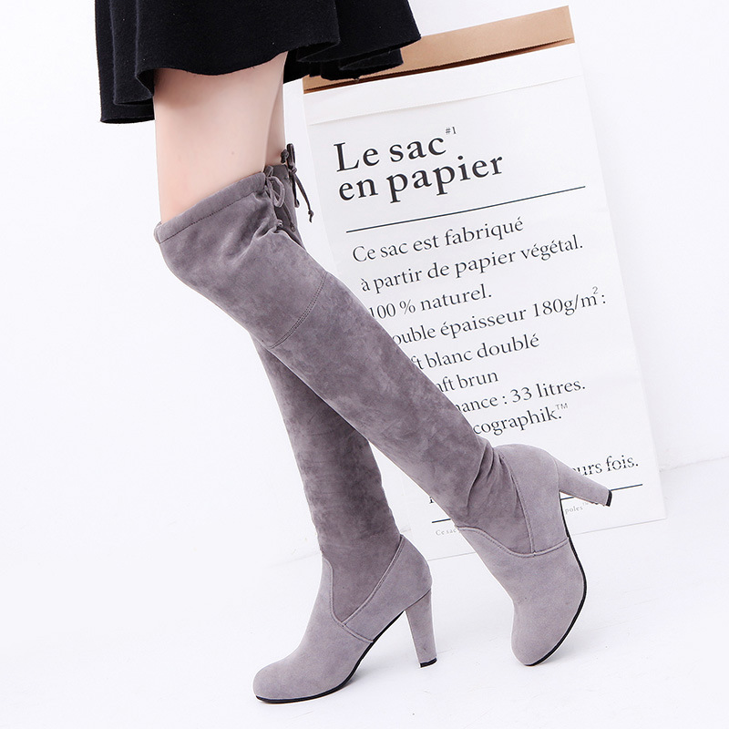 รองเท้าบูทสตรีผ้ายืดกว่าเข่ารอ - Women'S Fashion Socks บทวิจารณ์และราคา