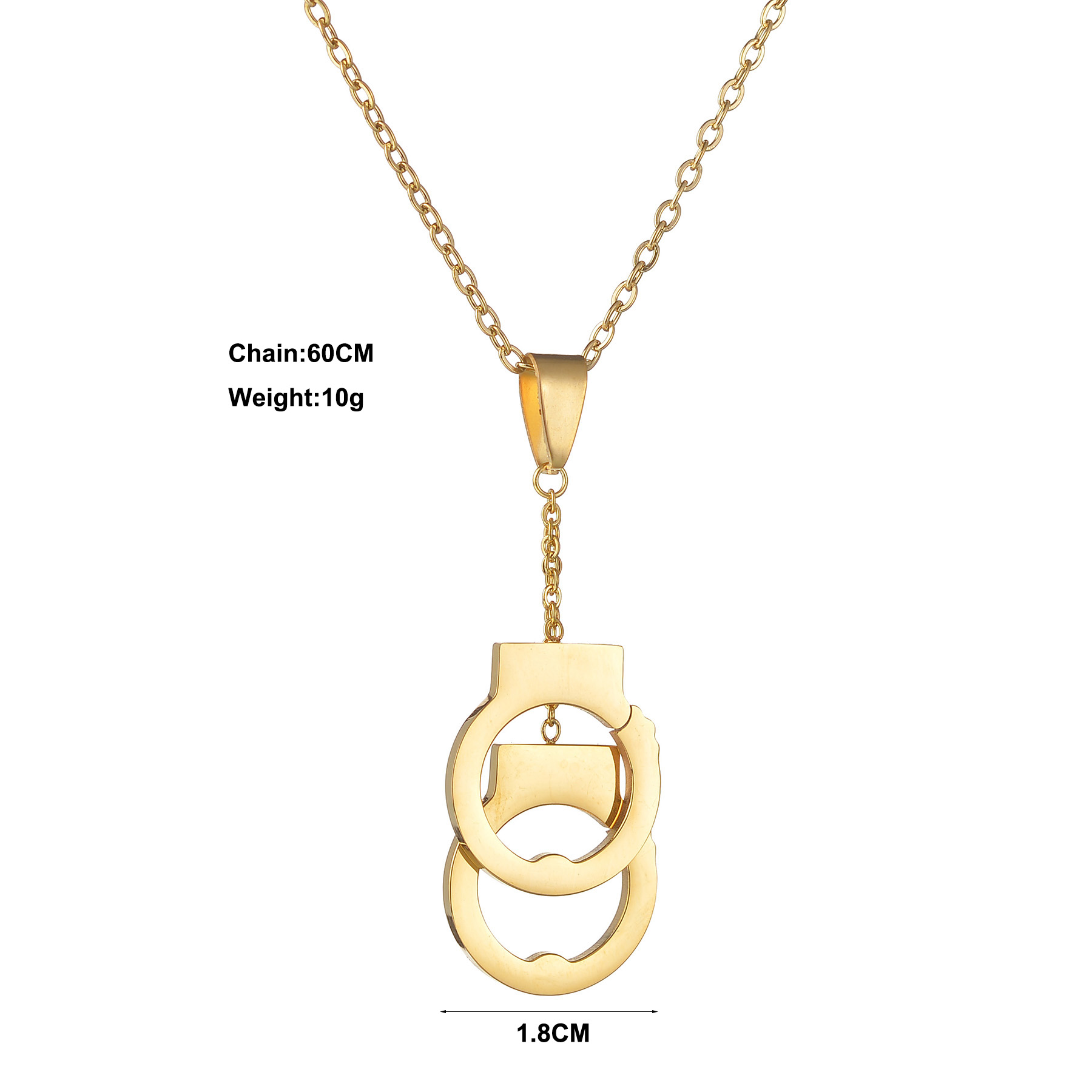 สร้อยคอจี้รูปกุญแจมือสแตนเลสสต - Women'S Day Fashion Show บทวิจารณ์และราคา