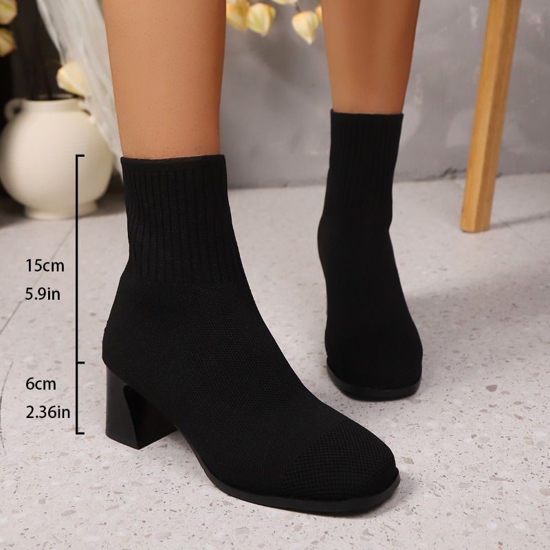 รองเท้าบูทข้อเท้าผู้หญิง แบบถั - Women'S Fashion Socks บทวิจารณ์และราคา