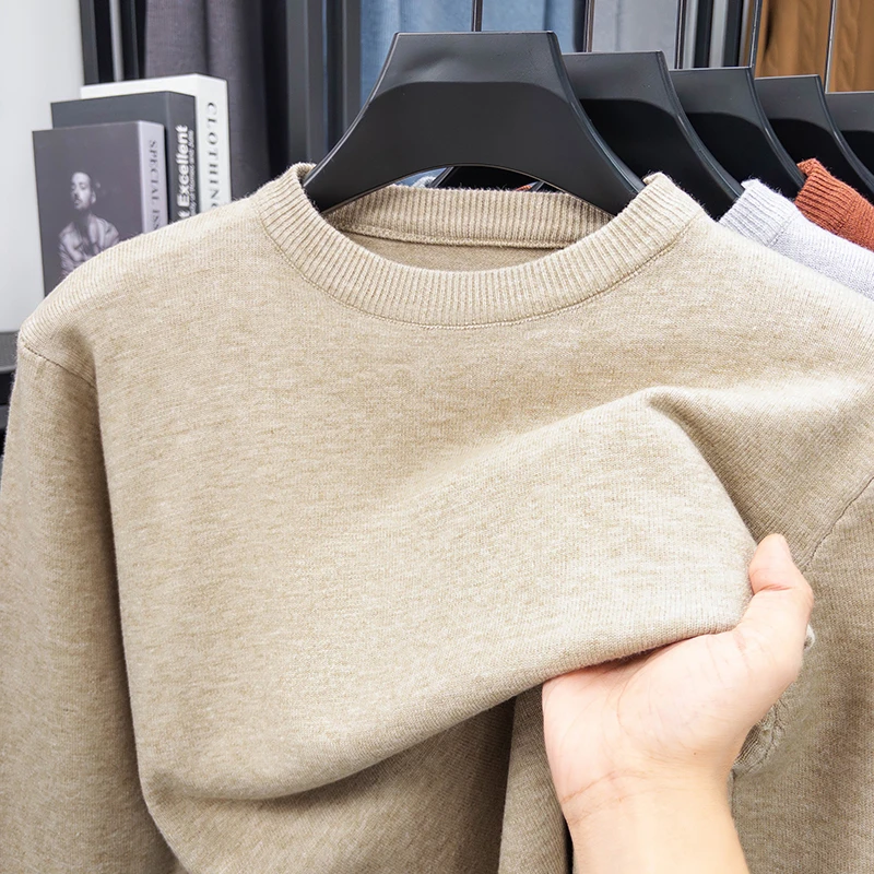 เสื้อสเวตเตอร์ลำลองผู้ชายแบบให - Ribbed Knit Sweater บทวิจารณ์และราคา
