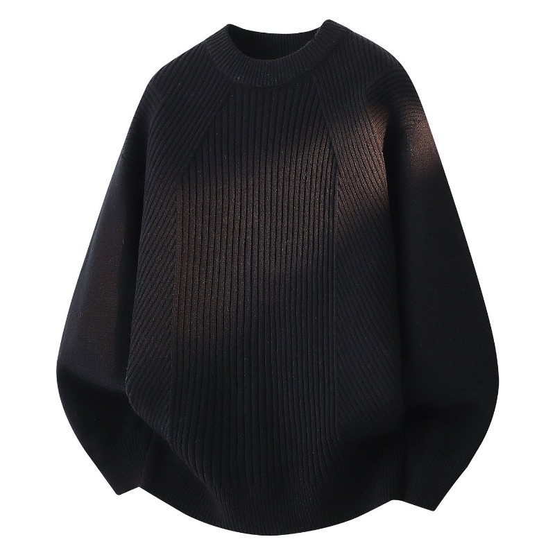 เสื้อสเวตเตอร์ผู้หญิง คอกลม แข - Ribbed Knit Sweater บทวิจารณ์และราคา