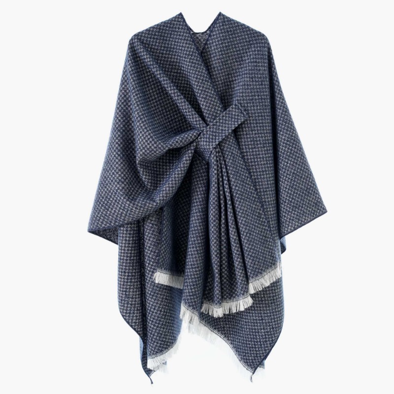 ผ้าคลุมไหล่แฟชั่นผู้หญิงลายฮาว - Women'S Fashion Poncho บทวิจารณ์และราคา