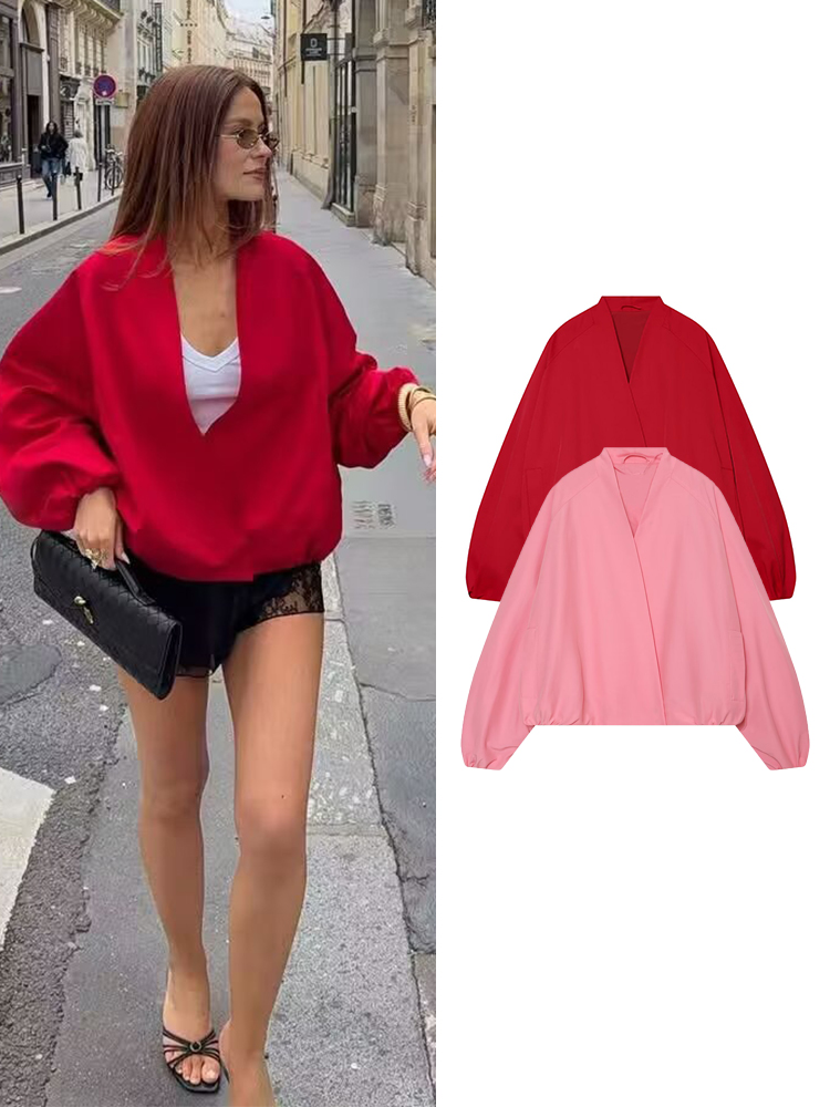 TFMLN เสื้อแจ็คเก็ตบอมเบอร์สั้ - Women'S Fashion Bomber Jacket บทวิจารณ์และราคา