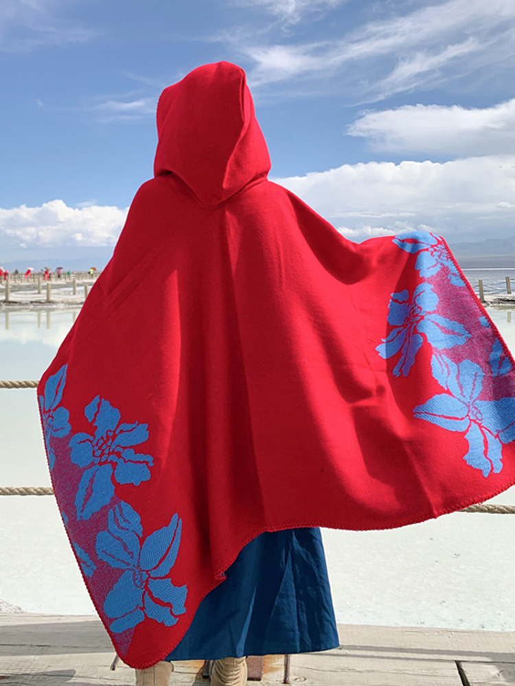แฟชั่นผ้าแคชเมียร์เทียมสำหรับผ - Women'S Fashion Poncho บทวิจารณ์และราคา