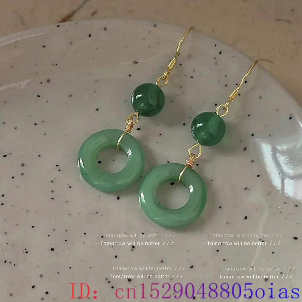 ต่างหูแหวนหยกแท้สีเขียว  พระเค - Women Fashion Jewellery บทวิจารณ์และราคา