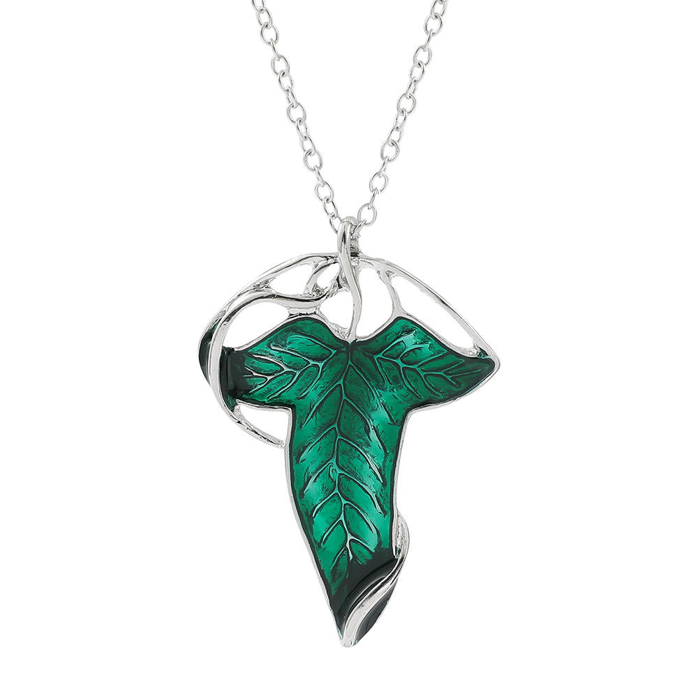 สร้อยคอจี้ใบไม้สีเขียวสไตล์วิน - Women Fashion Jewellery บทวิจารณ์และราคา