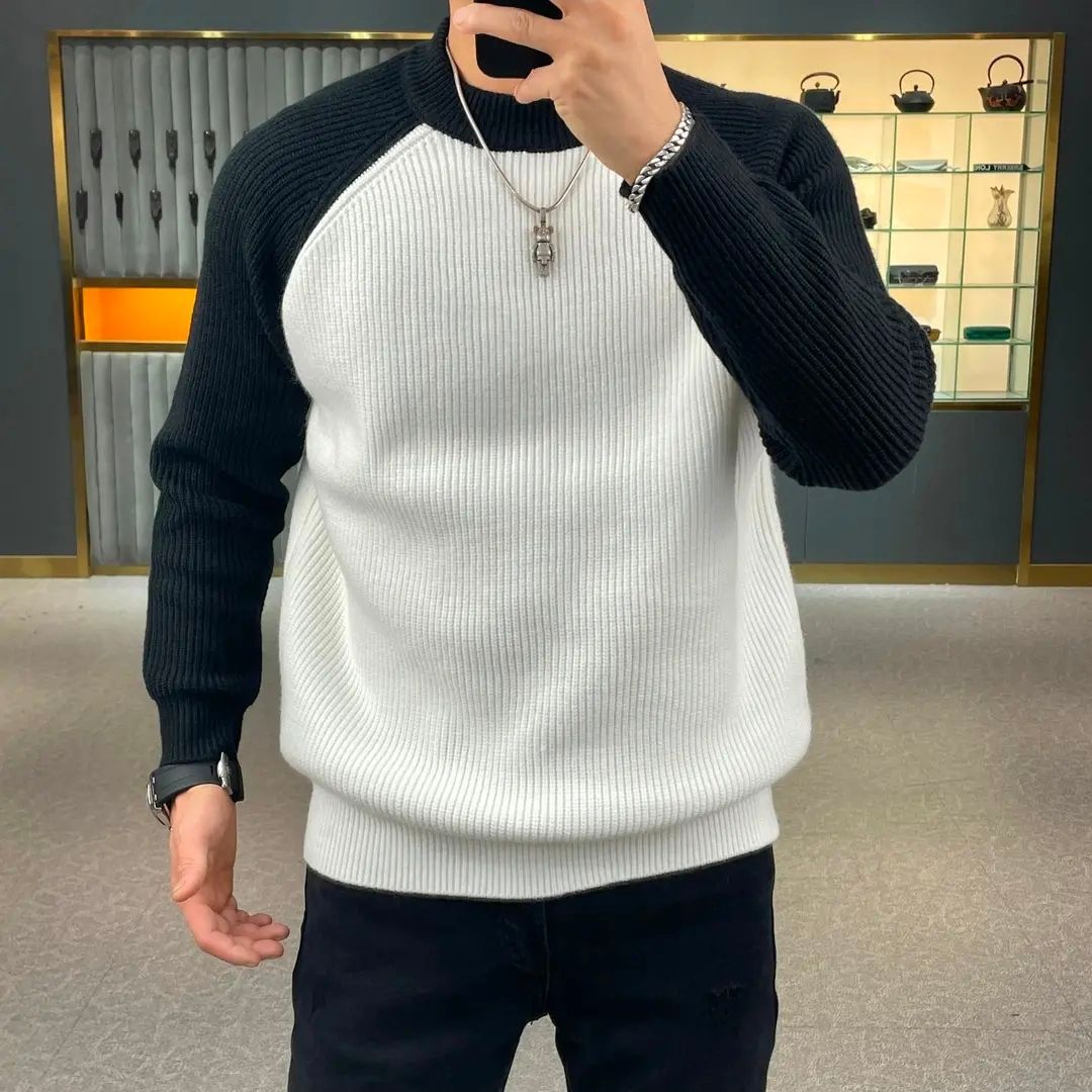 ฤดูใบไม้ร่วงและฤดูหนาวเสื้อสเว - Ribbed Knit Sweater บทวิจารณ์และราคา