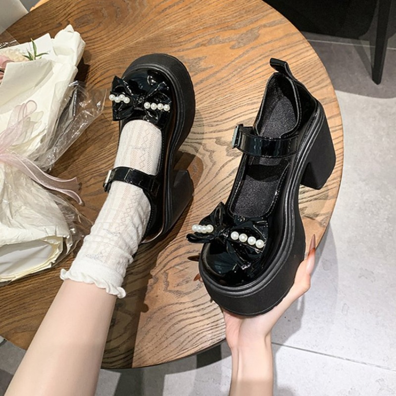 รองเท้าโลลิต้าสีดำ ปี 2026 รอง - Women Fashion Store บทวิจารณ์และราคา