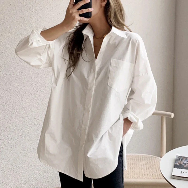 เสื้อเชิ้ตผู้หญิงไซส์ใหญ่ แขนย - Women'S Fashion Jersey บทวิจารณ์และราคา
