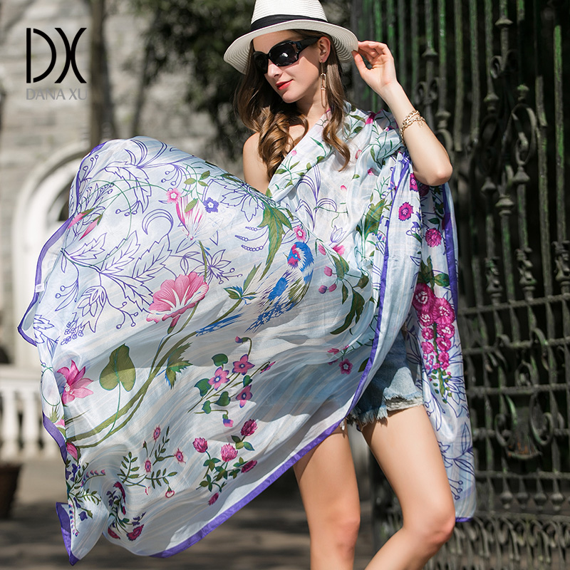 ผ้าพันคอไหมแท้ 100% ของ DANA X - Women'S Fashion Poncho บทวิจารณ์และราคา