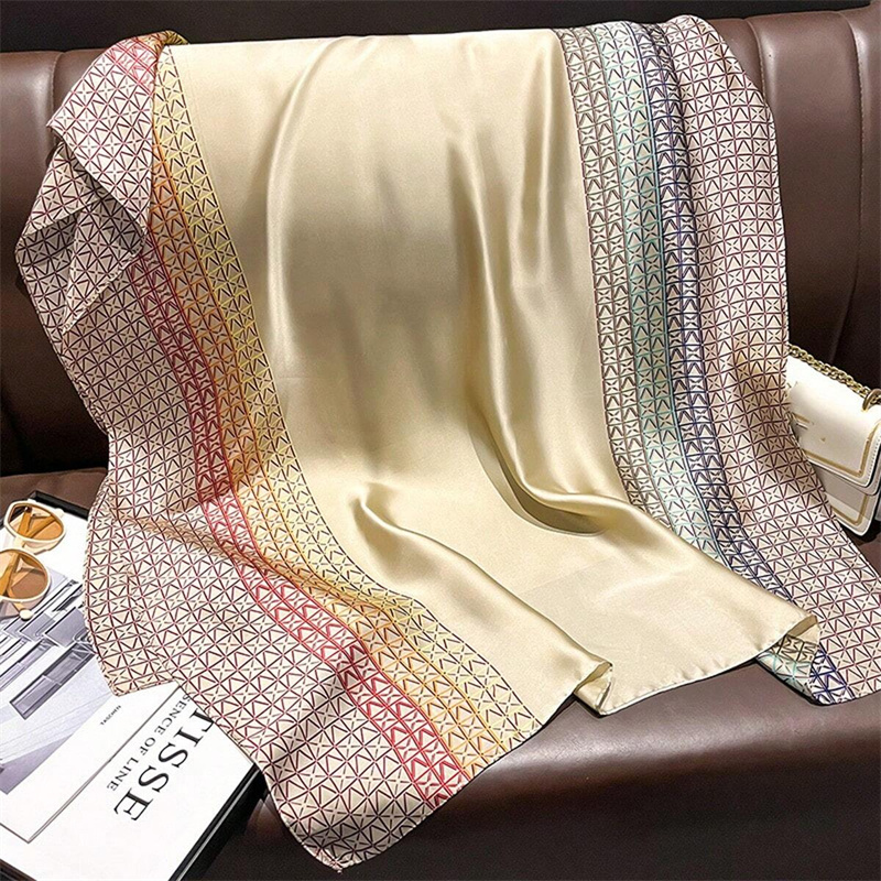 2024ผ้าพันคอผ้าไหมผ้าพันคอฮิญา - Women'S Fashion Poncho บทวิจารณ์และราคา