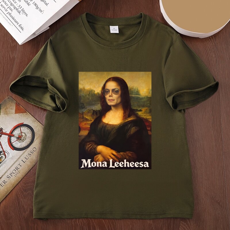 เสื้อยืดลายกราฟิกโมนาลิซ่าสุดฮ - Women'S Fashion From The 80S บทวิจารณ์และราคา