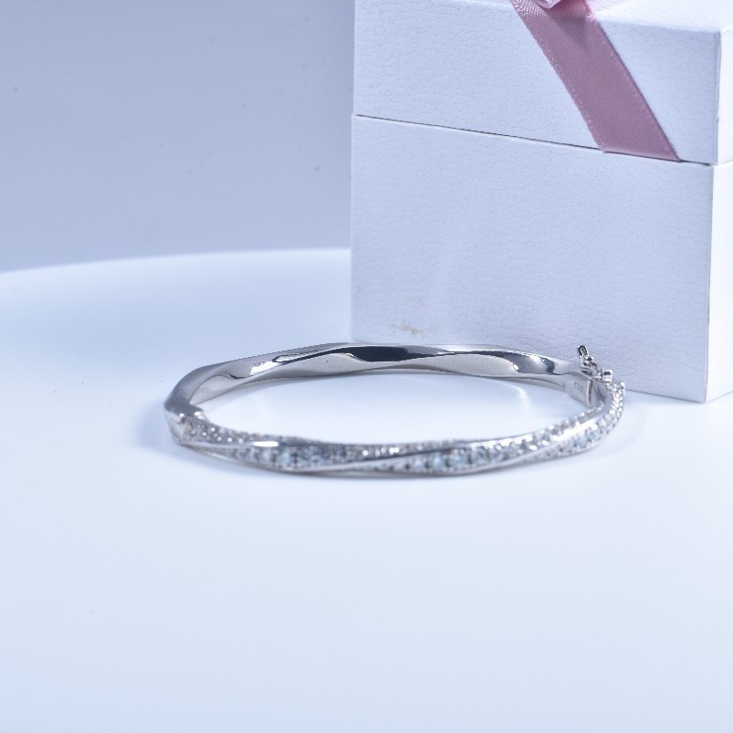 กำไลข้อมือเงินแท้ s925 สำหรับผ - Women Fashion Jewellery บทวิจารณ์และราคา