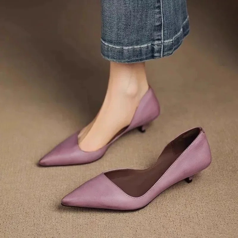 รองเท้าส้นเข็มหัวแหลมแฟชั่นสำห - Women Fashion Store บทวิจารณ์และราคา
