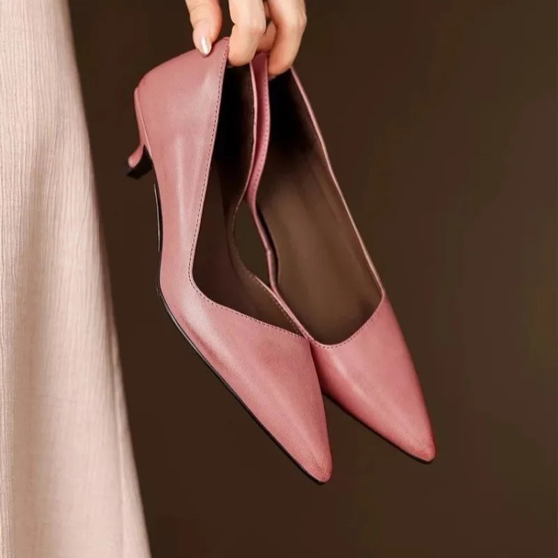 รองเท้าส้นเข็มหัวแหลมแฟชั่นสำห - Women Fashion Store บทวิจารณ์และราคา