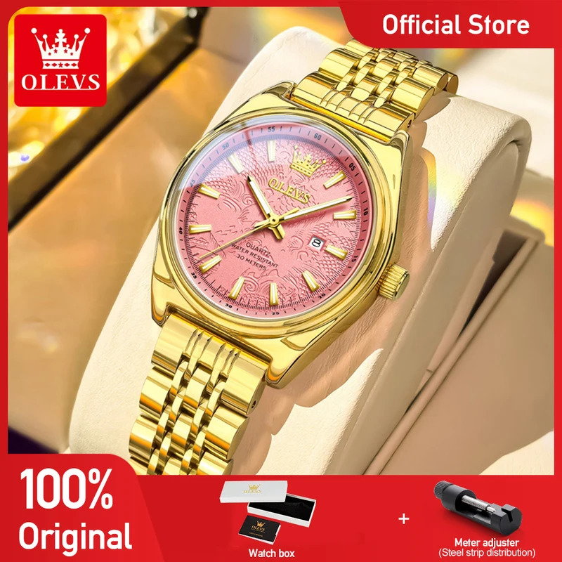 นาฬิกา OLEVS รุ่นใหม่ 3703 สำห - Women'S Fashion Quartz Watch บทวิจารณ์และราคา