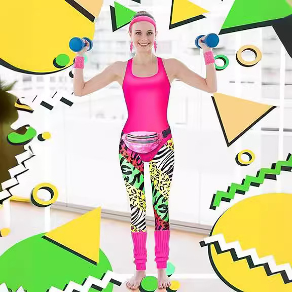 1980s Party เครื่องแต่งกายผู้ห - Women'S Fashion From The 80S บทวิจารณ์และราคา