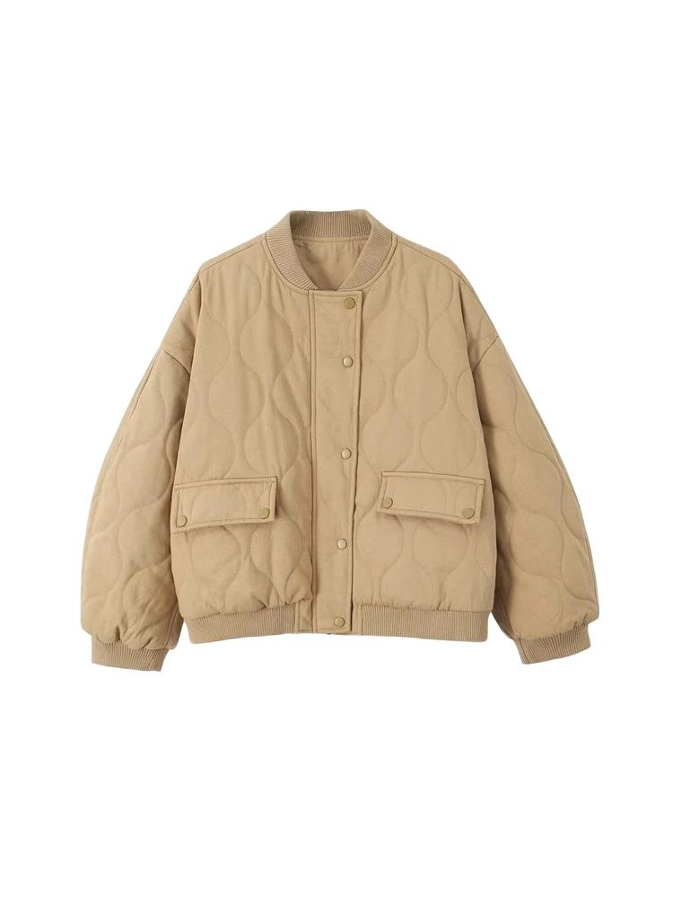 เสื้อแจ็คเก็ตบอมเบอร์ผู้หญิงทร - Women'S Fashion Bomber Jacket บทวิจารณ์และราคา