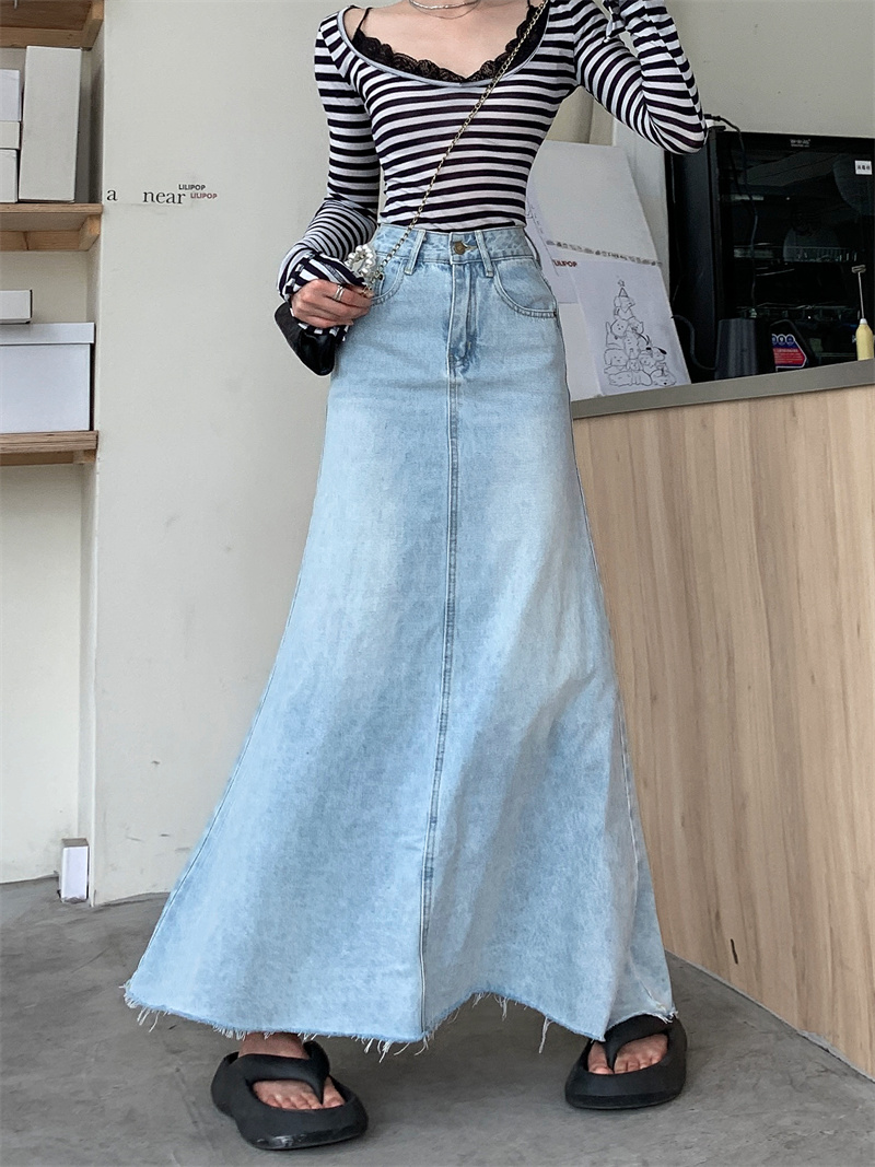 กระโปรงยีนส์ Y2K สำหรับผู้หญิง - Women Fashion Jeans บทวิจารณ์และราคา