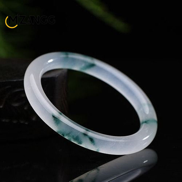 กำไลหยกสีเขียวธรรมชาติกำไลข้อม - Women Fashion Jewellery บทวิจารณ์และราคา