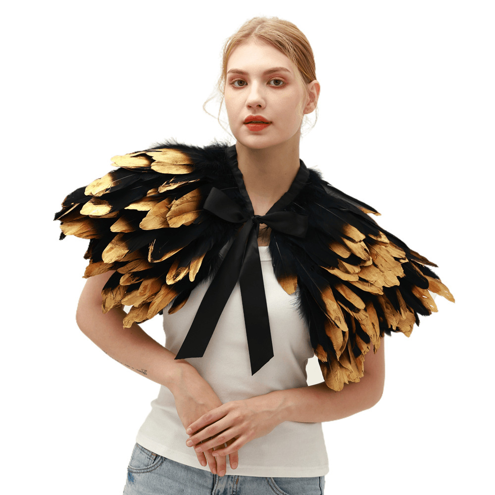 Steampunk Gothic ยุ้ย Gorgeous - Women'S Fashion Poncho บทวิจารณ์และราคา