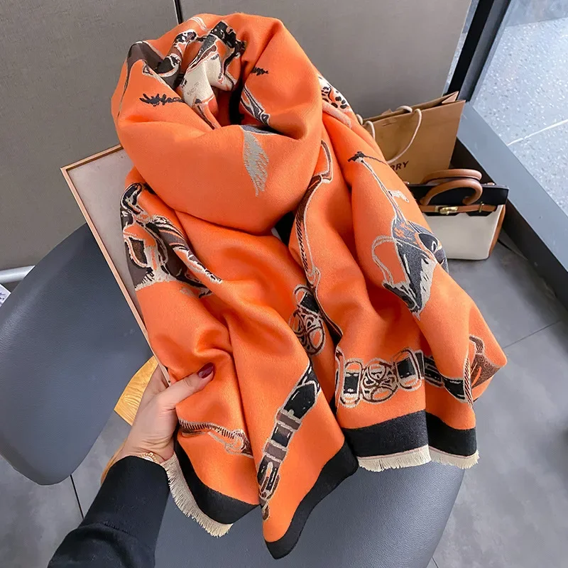 2024 Luxury WARM Pashminaผ้าคล - Women'S Fashion Poncho บทวิจารณ์และราคา