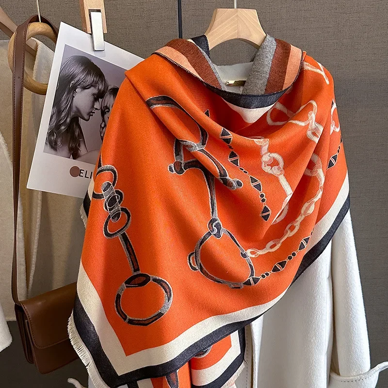 2024 Luxury WARM Pashminaผ้าคล - Women'S Fashion Poncho บทวิจารณ์และราคา