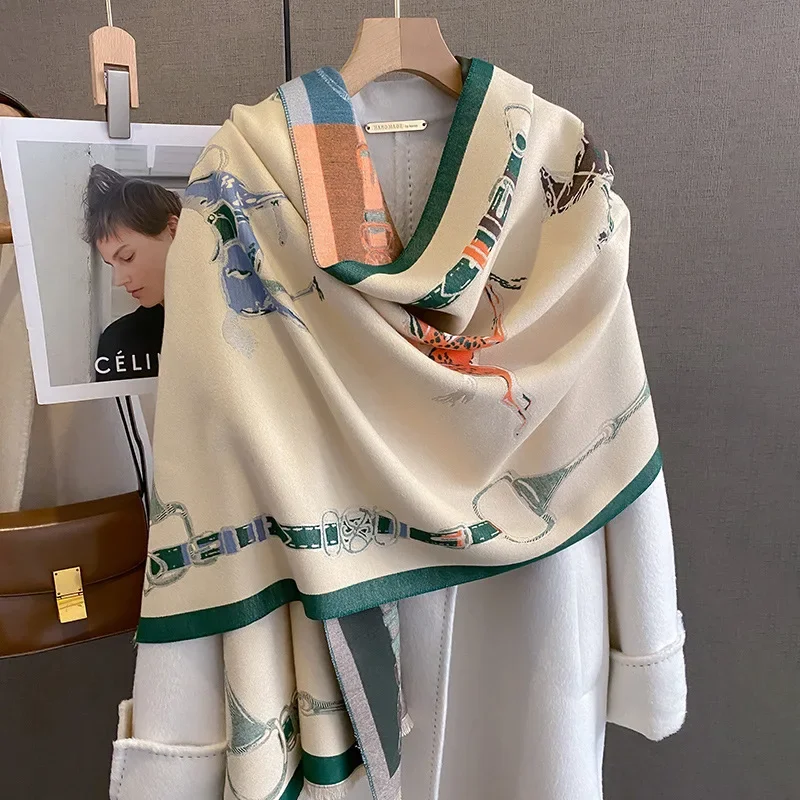 2024 Luxury WARM Pashminaผ้าคล - Women'S Fashion Poncho บทวิจารณ์และราคา